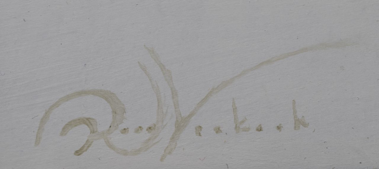 Ruud Verkerk signaturen Gouds Plateel