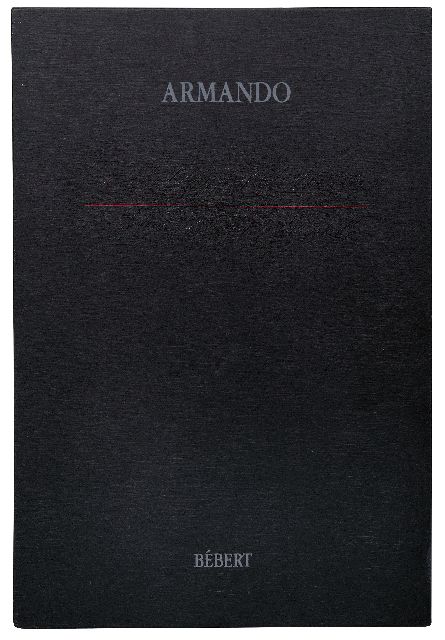 Armando   | Het plechtige, het donkere. Cassette met 6 litho's en begeleidende teksten van Armando, papier 50,0 x 33,0 cm, gesigneerd r.o. (in potlood) en gedateerd 84 (in potlood)