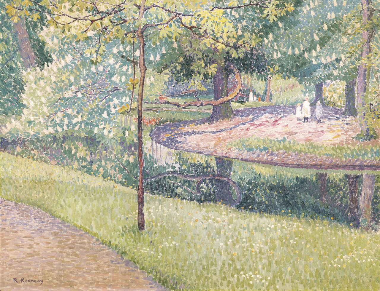 Kennedy R.W.  | Reinier Willem Kennedy, A landscape, oil on canvas, signed lower left