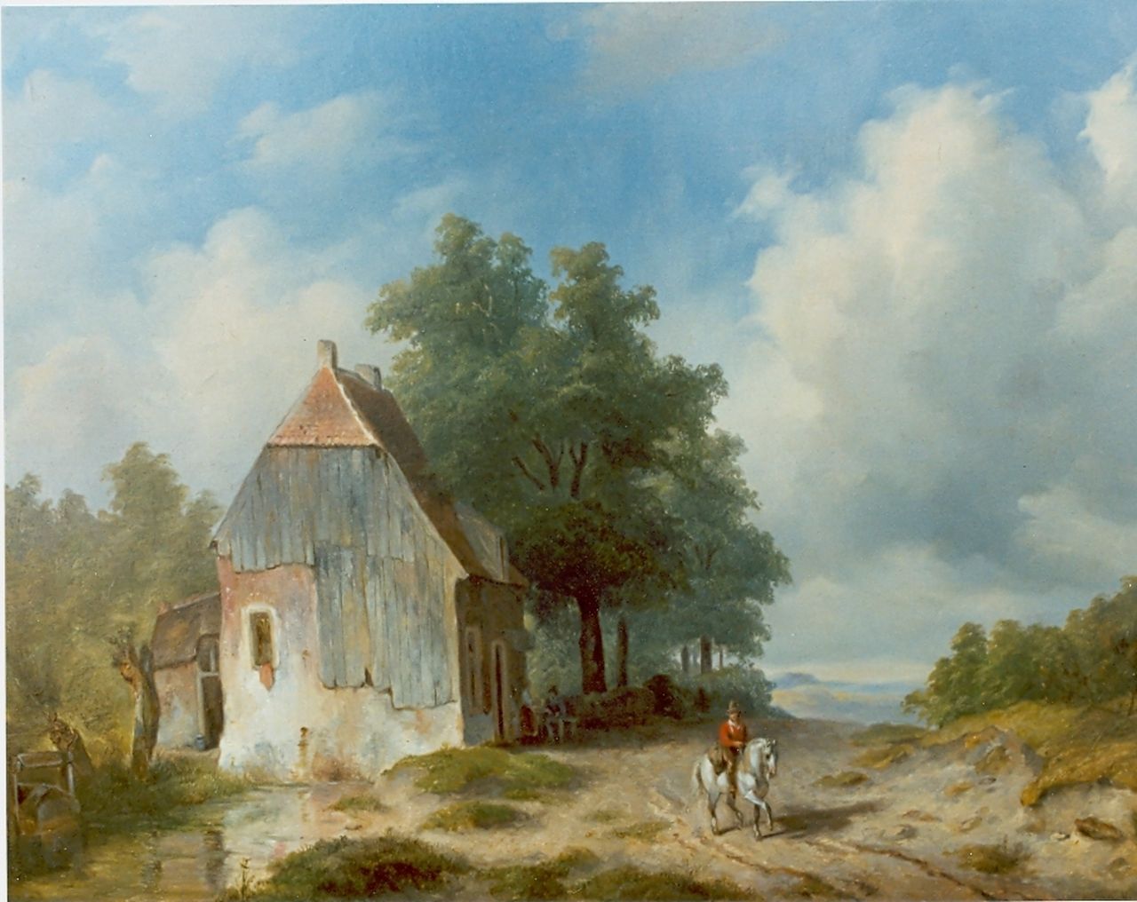 Nuijen W.J.J.  | Wijnandus Johannes Josephus 'Wijnand' Nuijen, Landscape, oil on canvas