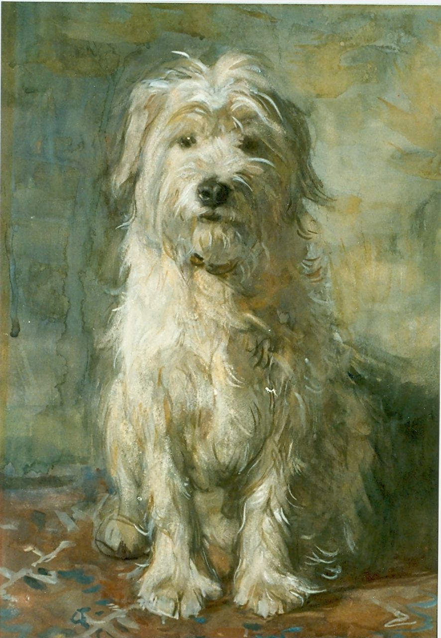 Zoetelief Tromp J.  | Johannes 'Jan' Zoetelief Tromp, Loyal friend, watercolour on paper 57.0 x 39.0 cm, signed l.l.