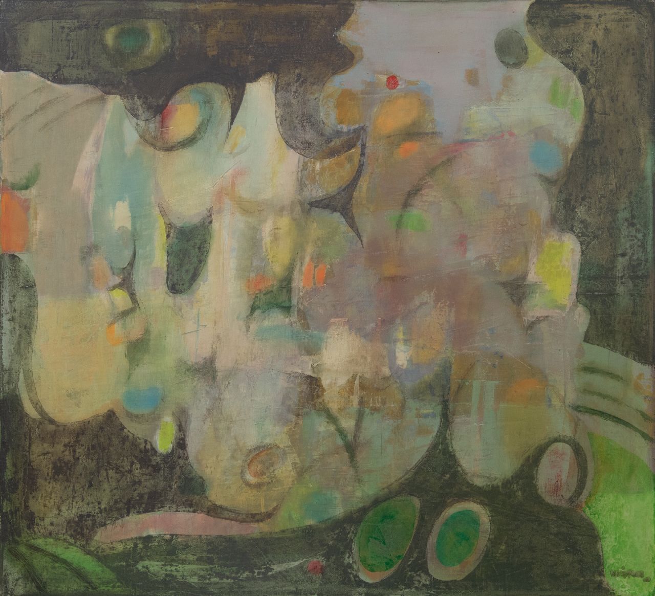 Karel Wiggers | Still life, oil on panel, 62.0 x 68.0 cm, signed l.r.
