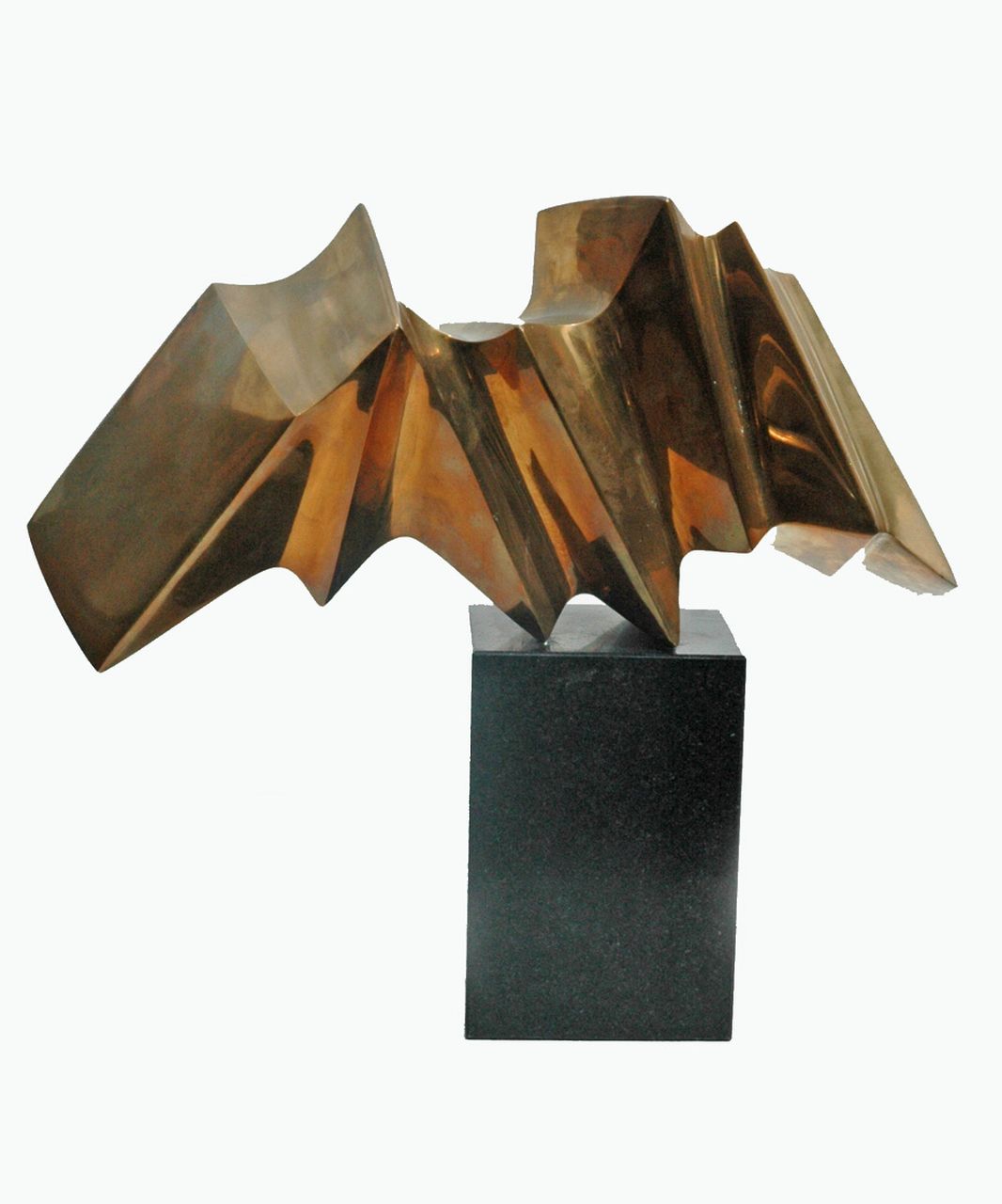 Killaars P.W.  | Peter Wilhelmus 'Piet' Killaars, The wave, bronze 38.0 x 43.0 cm, dated ca. 1970