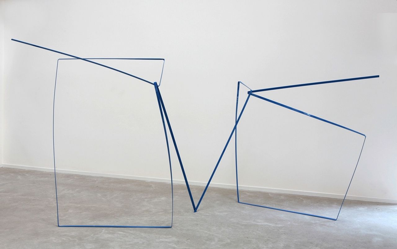 Goey M. de | Marijke de Goey, Tango dancers, steel and powdercoat 170.0 x 300.0 cm, made in 2007