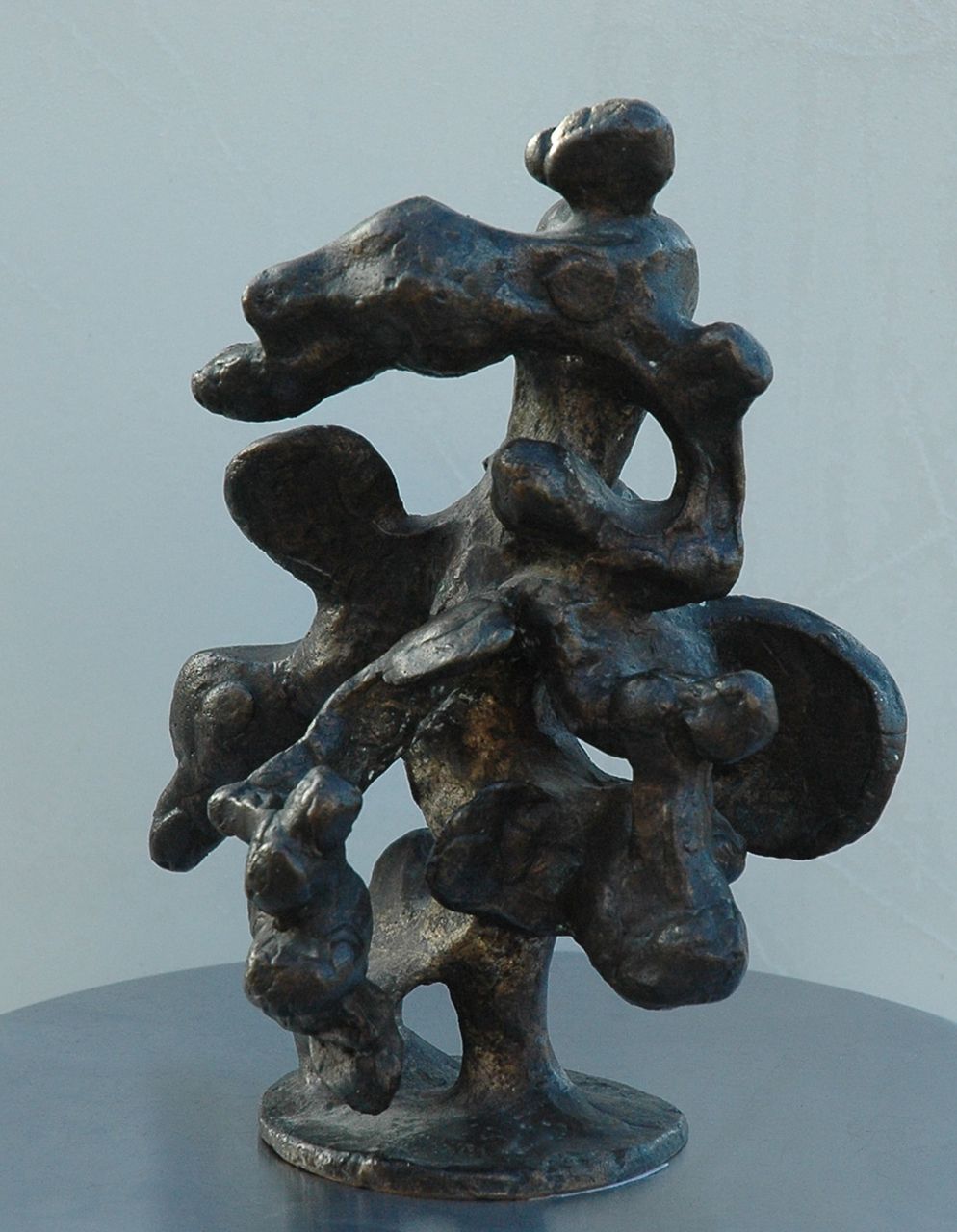 Jonk N.  | Nicolaas 'Nic' Jonk, Aurora, bronze 21.0 x 16.5 cm, signed signed on the base and dated '73