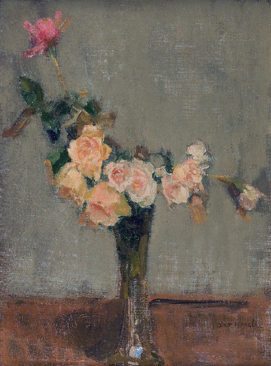 Israels I.L.  | 'Isaac' Lazarus Israels, Flower still life, oil on canvas 40.3 x 30.4 cm, signed l.r.