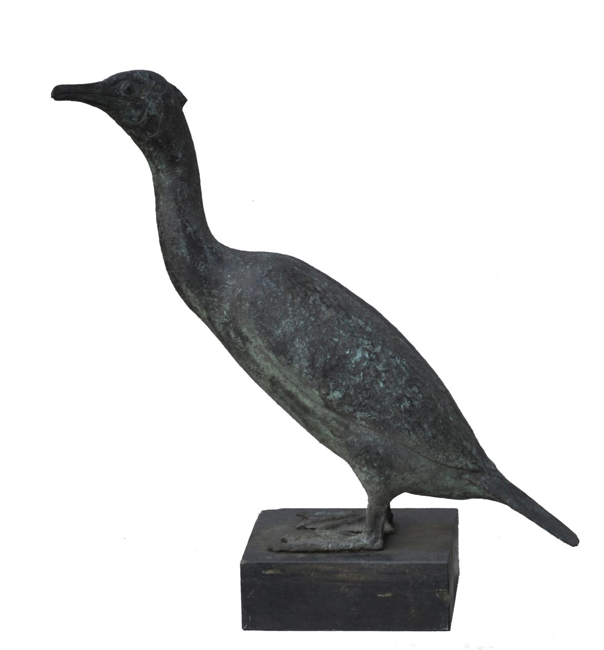 Starreveld P.  | Pieter Starreveld, Cormorant, bronze 85.0 x 56.0 cm