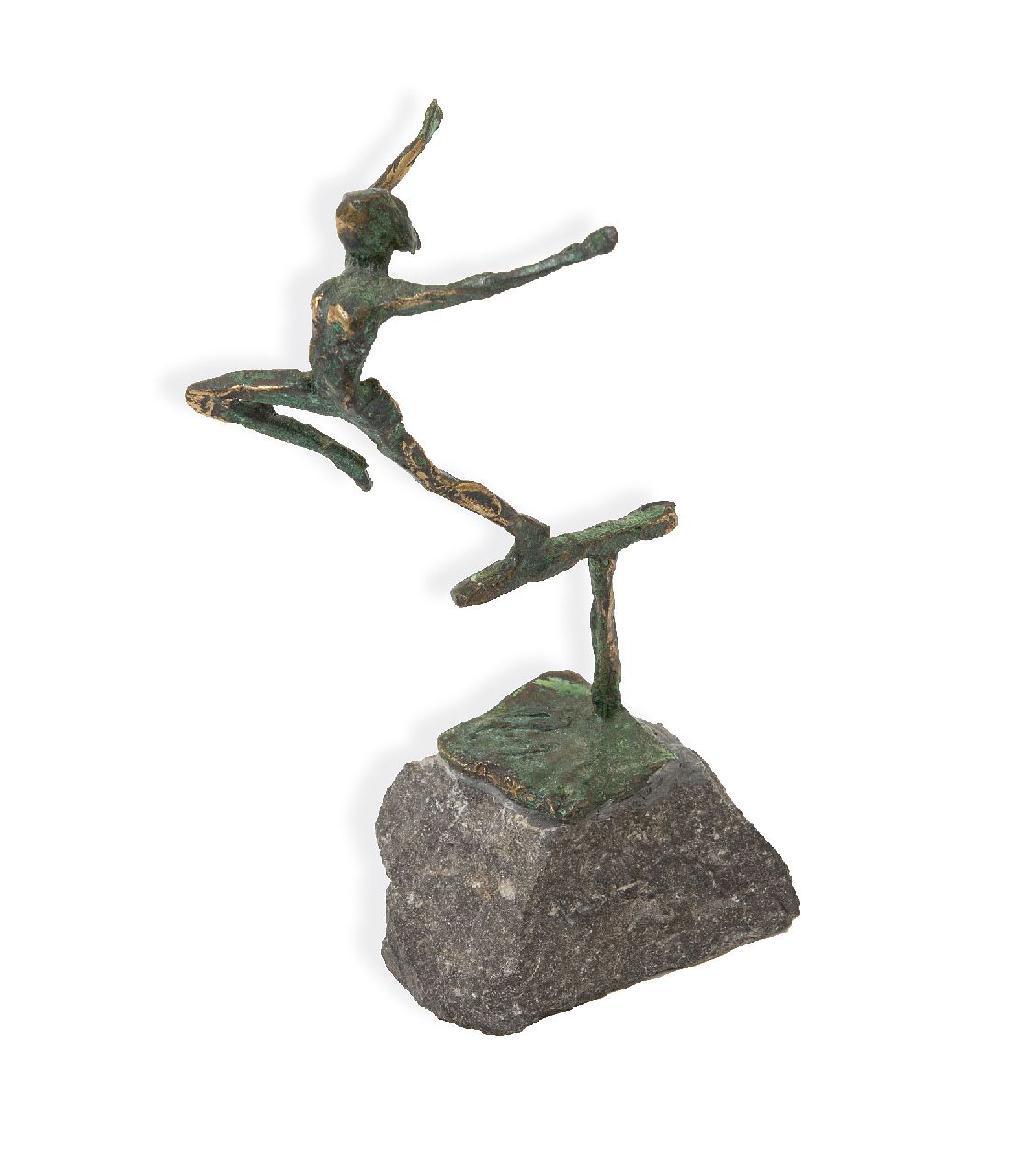 Bakker W.F.  | Willem Frederik 'Jits' Bakker | Sculptures and objects offered for sale | Balance, bronze 14.2 cm, signed on the base