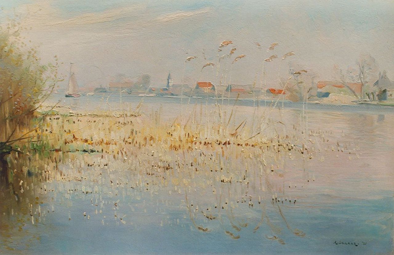 Segaar A.  | Abraham 'Bram' Segaar, 'De Kaag', oil on panel 22.8 x 35.2 cm, signed l.r.