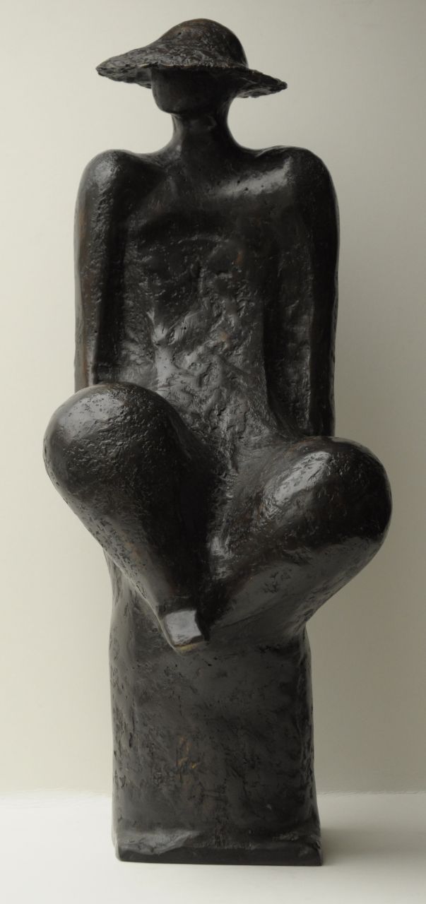 Rijkel Dijkstra | Toscane, bronze, 68.5 x 20.5 cm, signed x