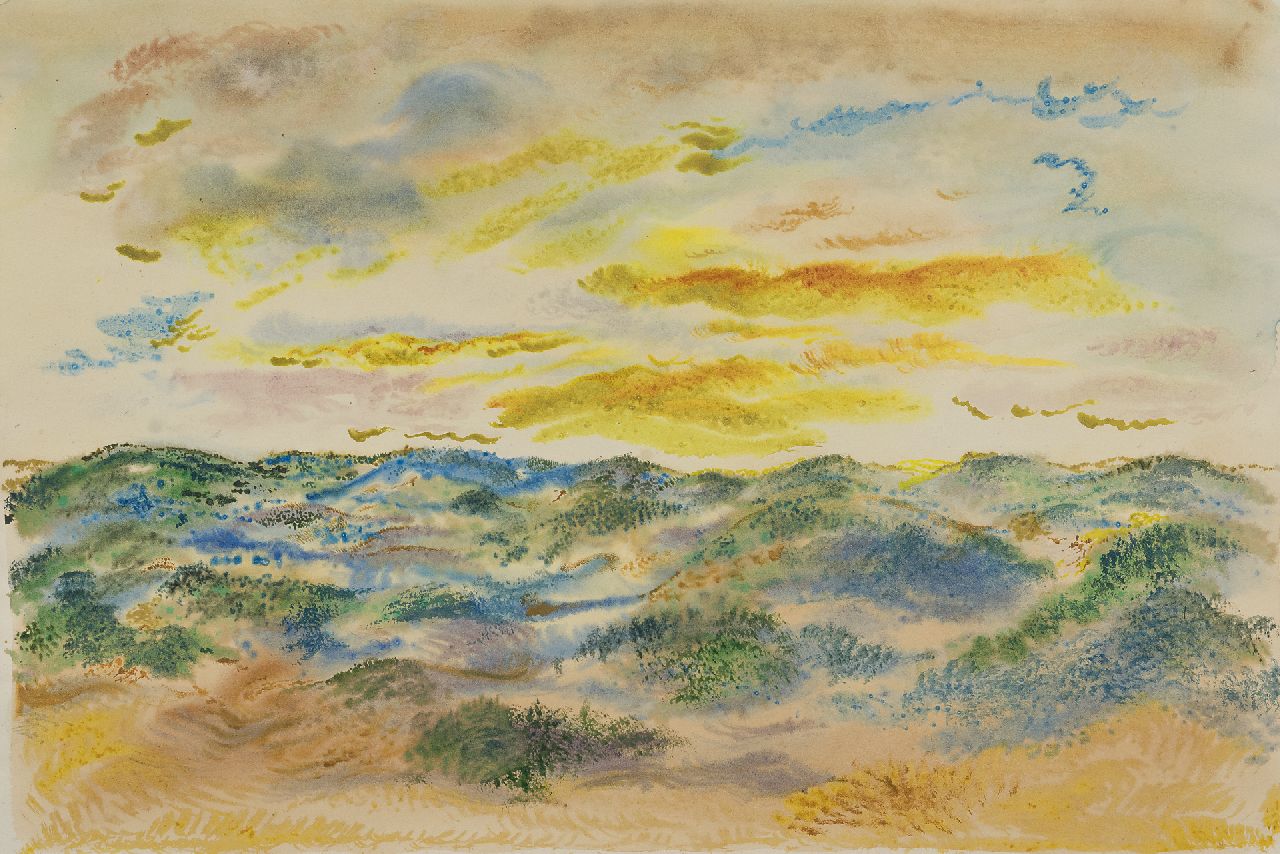 Grosz G.  | George 'Georg' Grosz, Cape Cod, watercolour on paper 36.0 x 52.5 cm