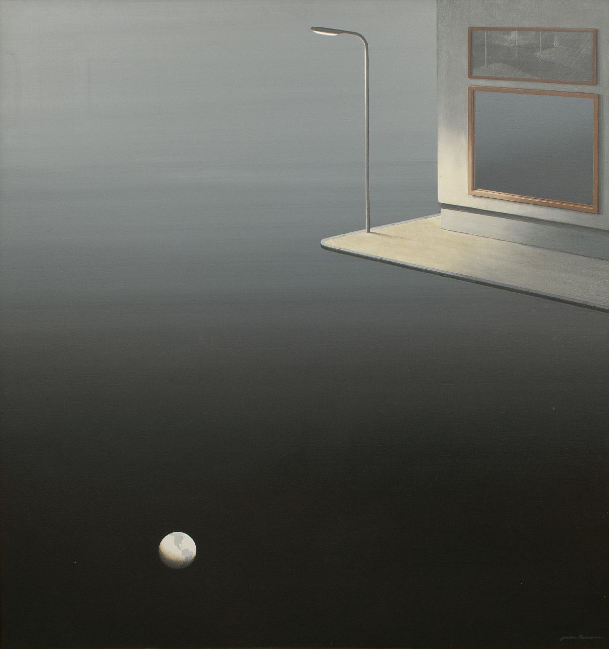 Henneman J. | Jeroen Henneman, Nacht (Night), acrylic on canvas 140.4 x 132.8 cm, signed l.r. and dated Sept. '76 Henneman J. | Jeroen Henneman, Nacht (Night), acrylic on canvas 140.4 x 132.8 cm, signed l.r. and dated Sept. '76