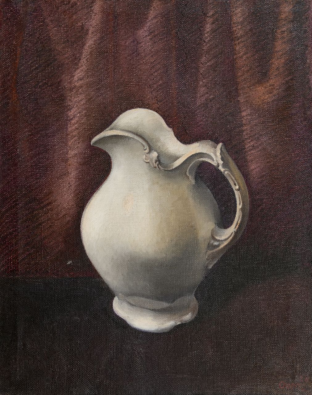Oepts W.A.  | Willem Anthonie 'Wim' Oepts, Wash basin pitcher, oil on canvas 58.7 x 46.9 cm, signed l.r. and dated '28