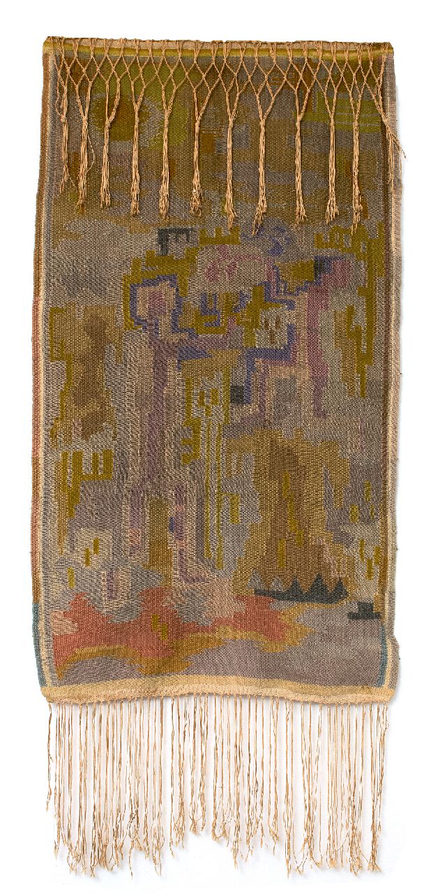 Dijkstra J.  | Johannes 'Johan' Dijkstra | Sculptures and objects offered for sale | Tapestry, wool, coloured 148.0 x 83.0 cm