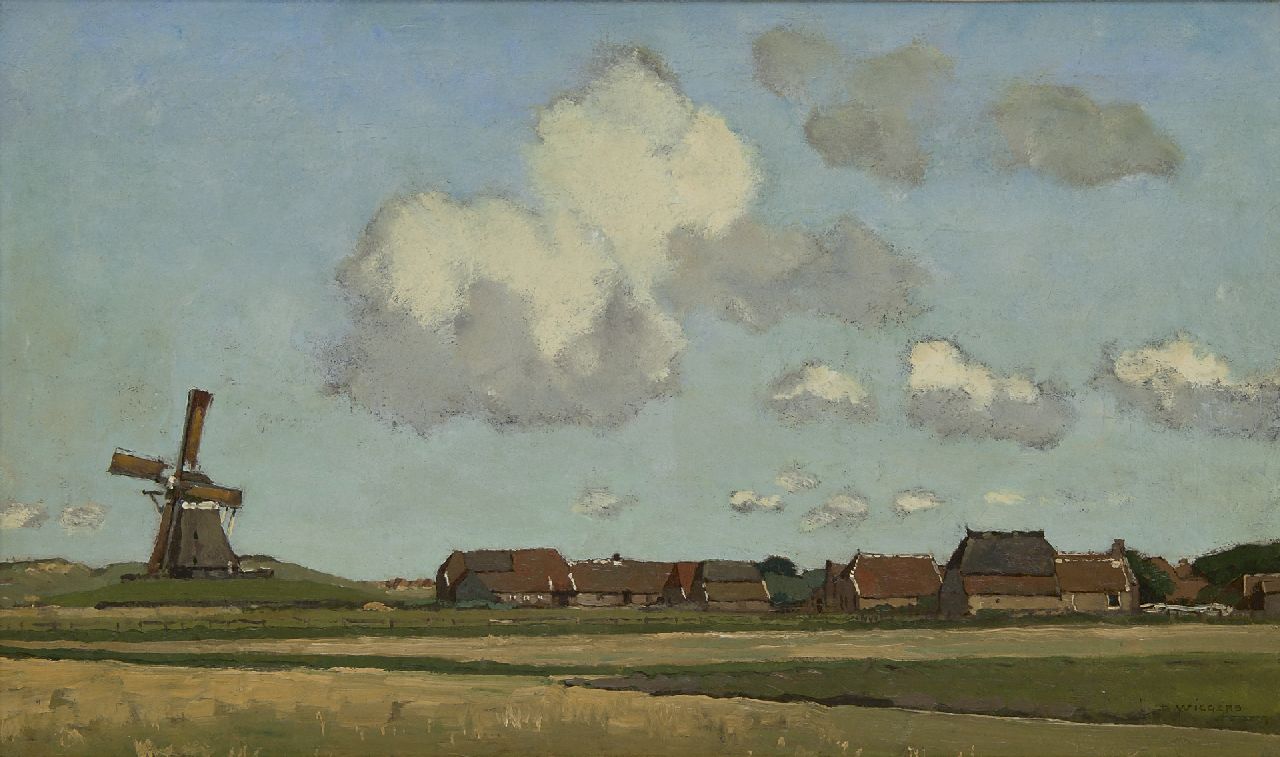 Derk Wiggers | Ameland, oil on canvas, 38.1 x 63.3 cm, signed l.r.
