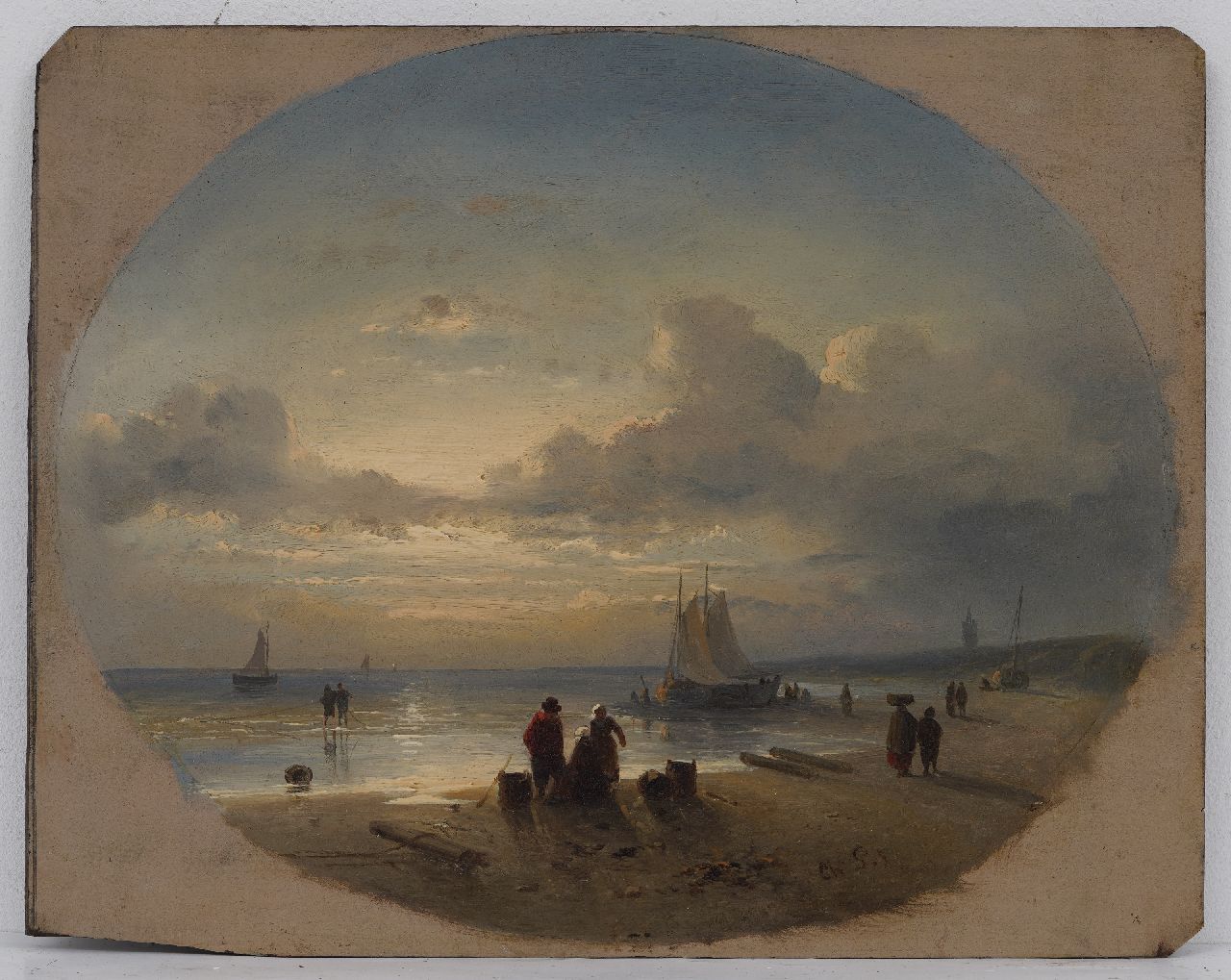 Leickert C.H.J.  | 'Charles' Henri Joseph Leickert, -, oil on panel 25.3 x 32.0 cm, signed l.r.