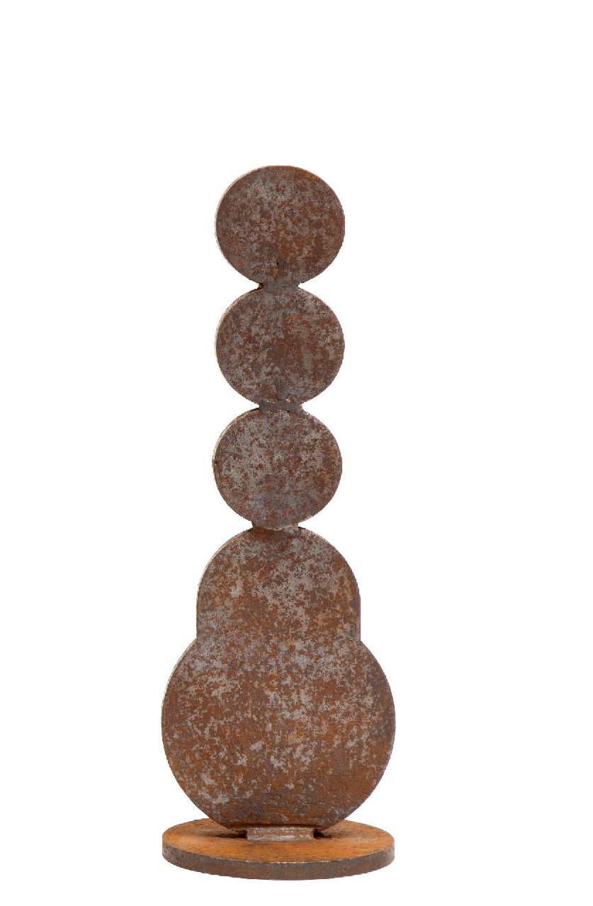 Damsté C.P.  | Christiaan Paul Damsté | Sculptures and objects offered for sale | Stapeling (Stacking), iron 30.0 x 10.0 cm