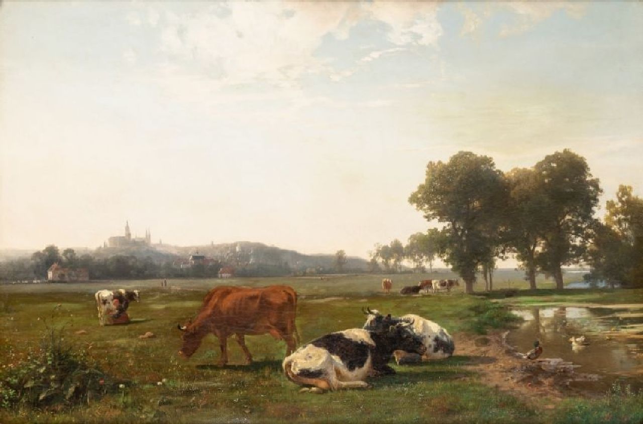 Lot H.  | Hendrik Lot, -, oil on canvas 64.0 x 91.0 cm, signed l.r.