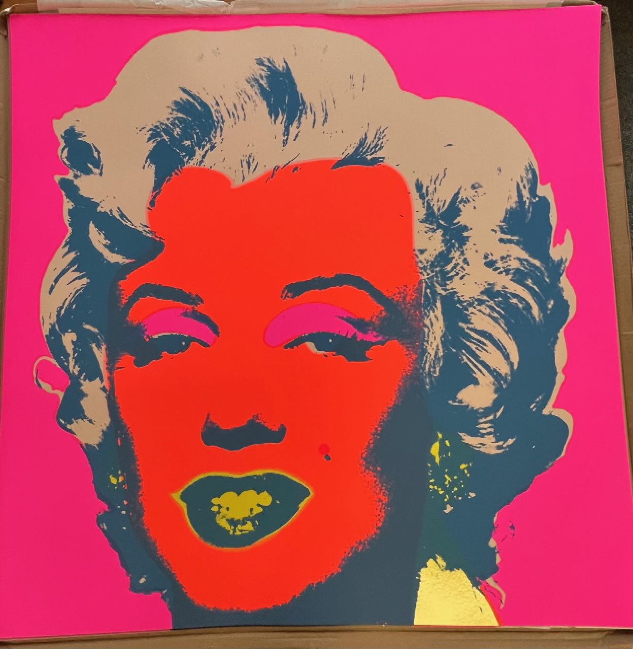 Naar Andy Warhol   | Naar Andy Warhol | Prints and Multiples offered for sale | Marilyn, screenprint on paper 91.0 x 91.0 cm, prijs zonder lijst