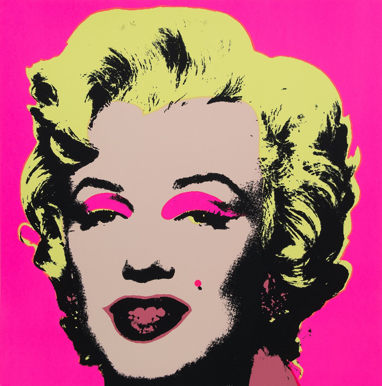 Naar Andy Warhol   | Naar Andy Warhol | Prints and Multiples offered for sale | Marilyn, screenprint on paper 91.0 x 91.0 cm, prijs zonder lijst