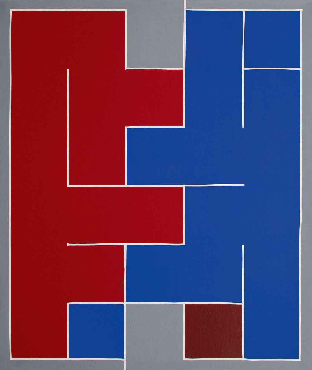 Berg S.R. van den | Sybren Ridsert 'Siep' van den Berg | Paintings offered for sale | Forma, oil on canvas 130.0 x 108.7 cm, dated '93 on the stretcher