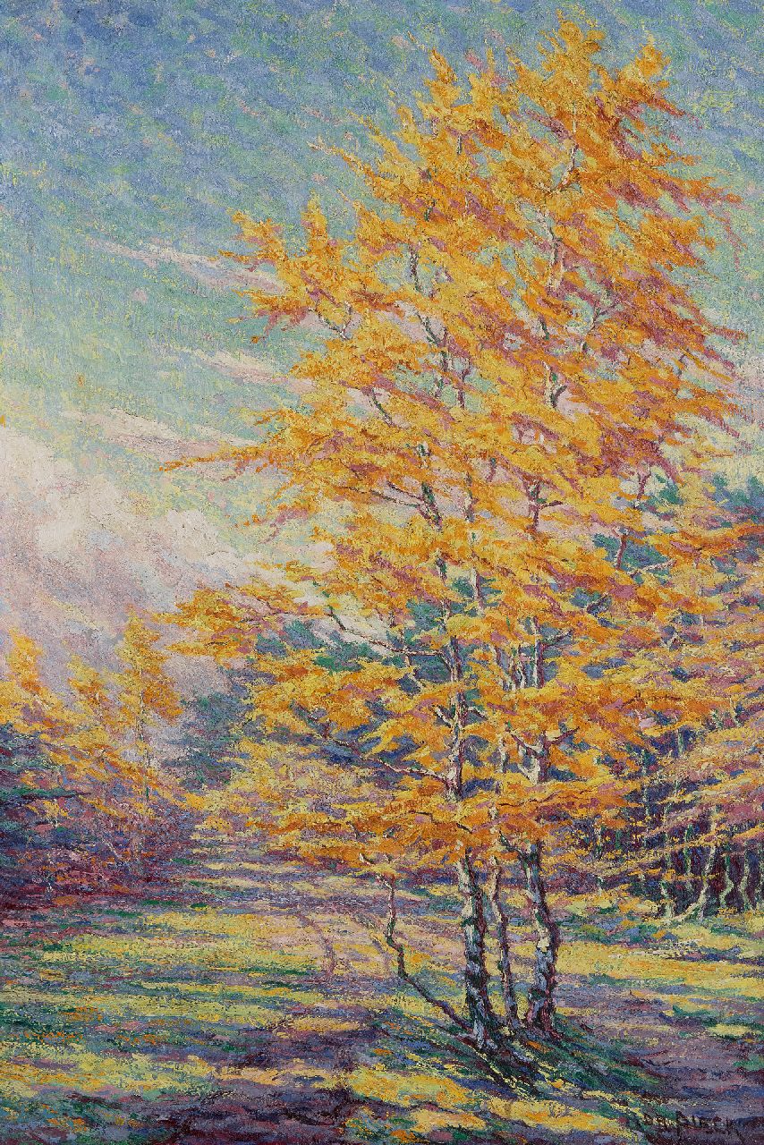 Pieck A.J.  | Adriana Jacoba 'Adri' Pieck | Paintings offered for sale | Autumn tree, oil on canvas 76.0 x 50.9 cm, signed l.r.