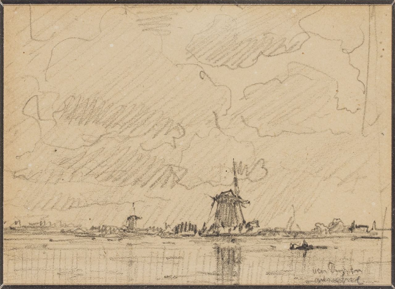 Dongen C.T.M. van | Cornelis Theodorus Maria 'Kees' van Dongen | Watercolours and drawings offered for sale | -, chalk on paper 9.8 x 13.3 cm, signed l.r.