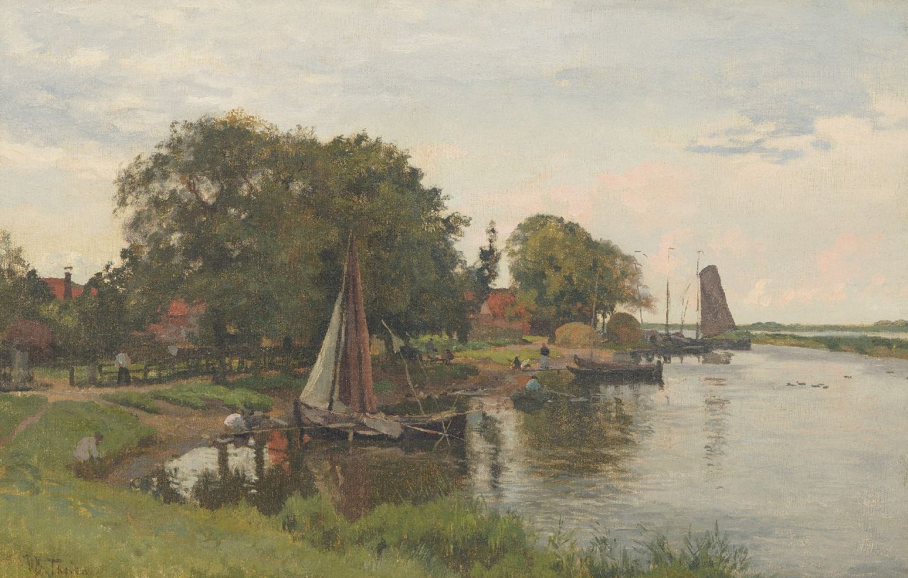 Tholen W.B.  | Willem Bastiaan Tholen | Paintings offered for sale | -, oil on canvas 40.0 x 62.0 cm, signed l.l.