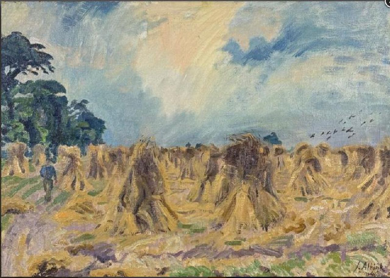 Altink J.  | Jan Altink | Paintings offered for sale | -, oil on canvas 50.0 x 70.0 cm, signed l.r. and dated '41