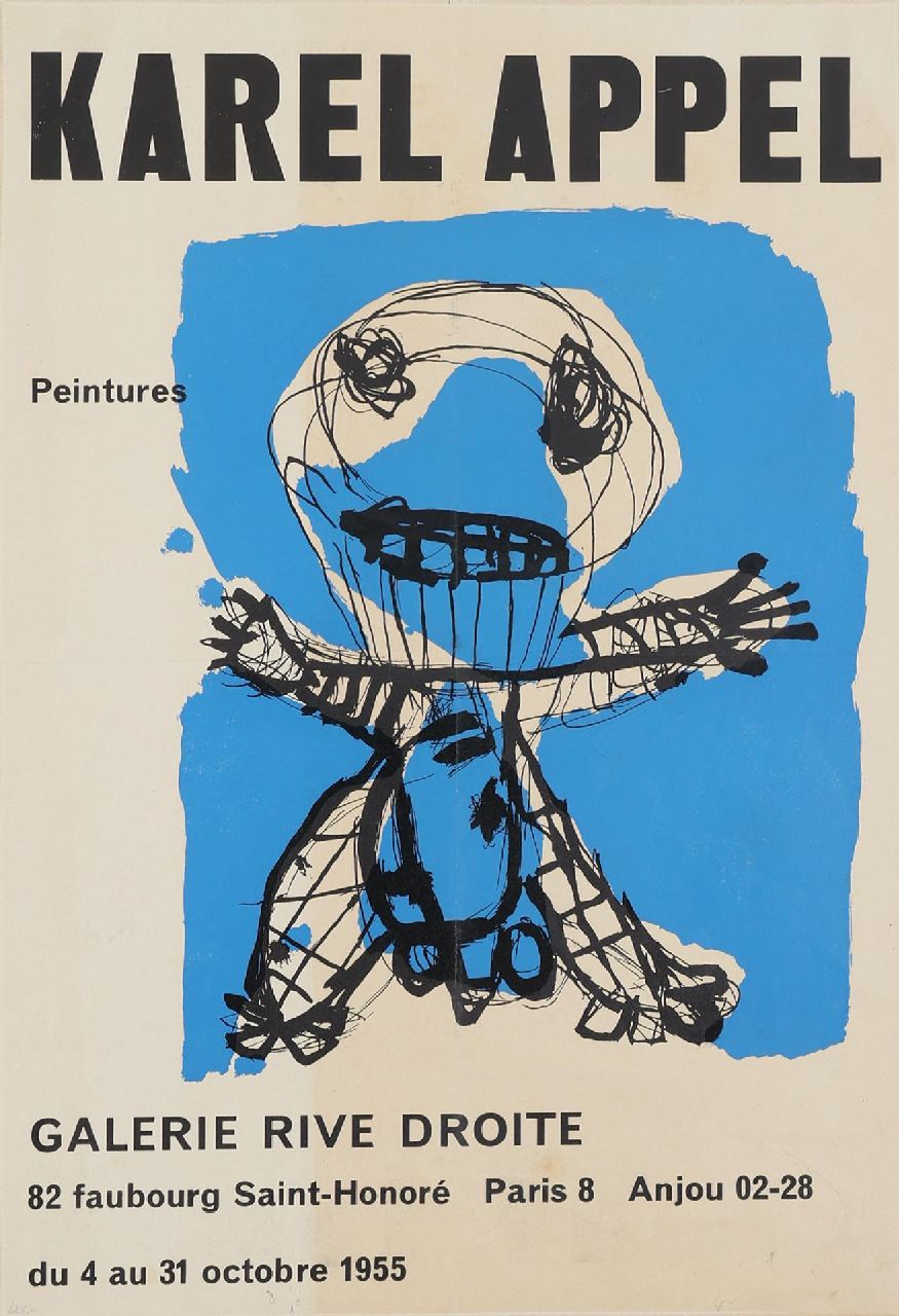Appel C.K.  | Christiaan 'Karel' Appel |  offered for sale | -