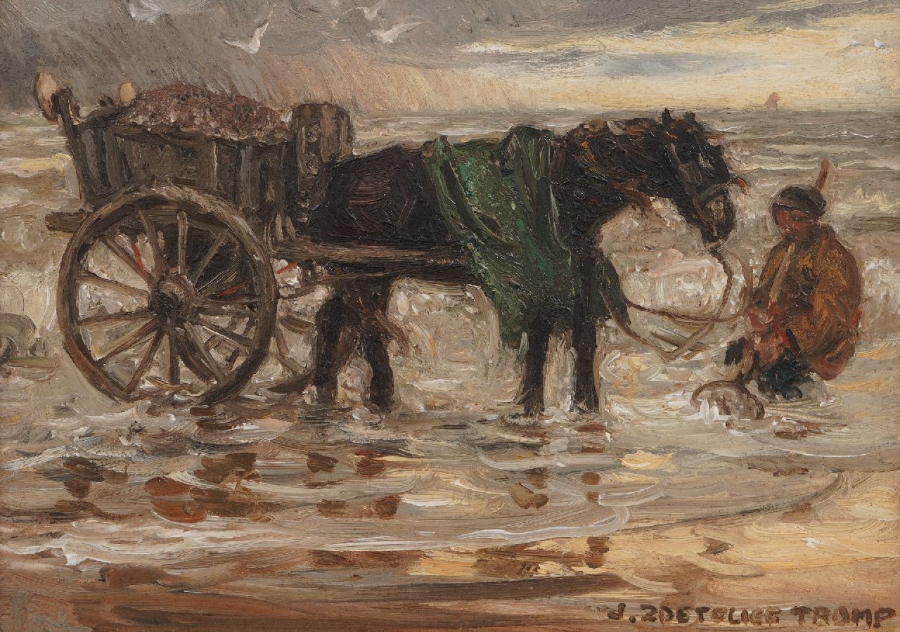 Zoetelief Tromp J.  | Johannes 'Jan' Zoetelief Tromp | Paintings offered for sale | -, oil on canvas 18.0 x 25.8 cm, signed l.r.