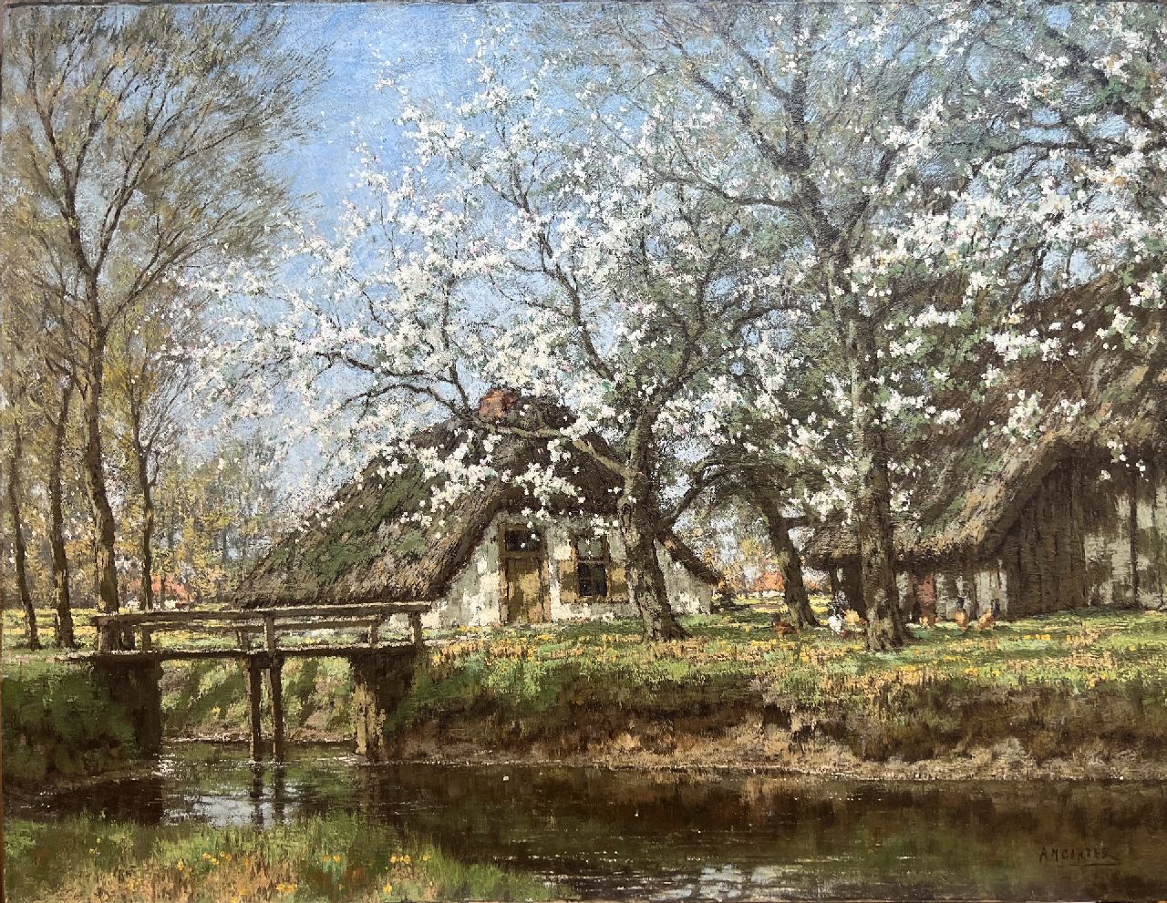 Gorter A.M.  | 'Arnold' Marc Gorter | Paintings offered for sale | -, oil on canvas 78.0 x 102.0 cm, signed l.r.