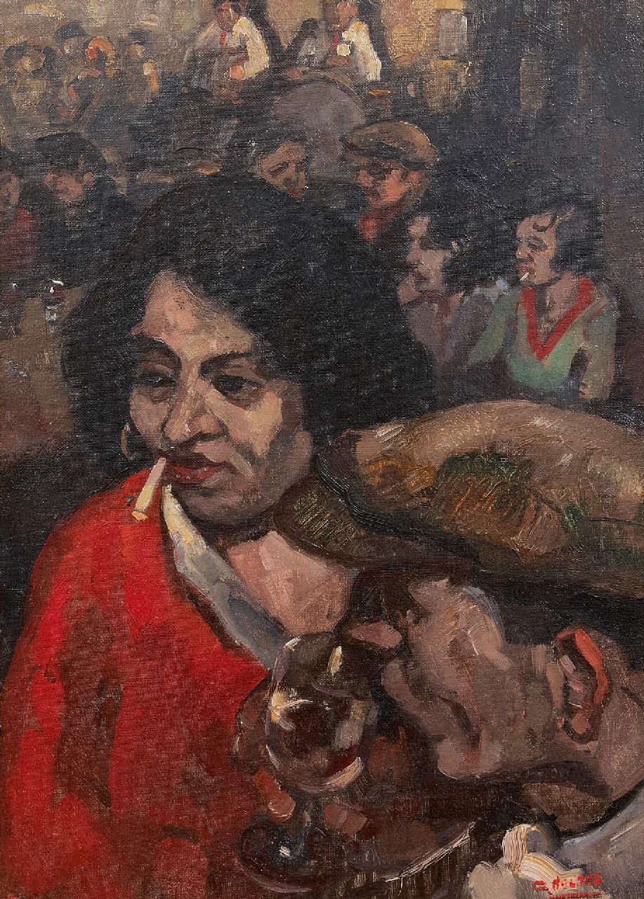 Noltee B.C. | Bernardus Cornelis 'Cor' Noltee | Paintings offered for sale | Dance hall, oil on canvas 49.9 x 35.0 cm, signed l.r. Noltee B.C. | Bernardus Cornelis 'Cor' Noltee | Paintings offered for sale | Dance hall, oil on canvas 49.9 x 35.0 cm, signed l.r.