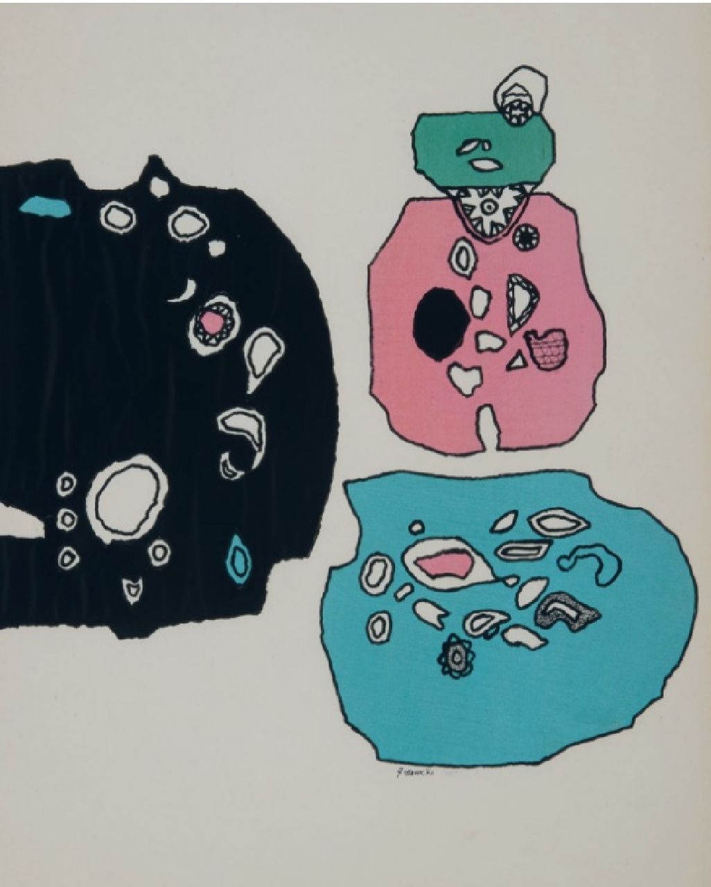 Elk G.P. van | Gerard Pieter van Elk |  offered for sale | It, mixed techniques 65.0 x 49.5 cm, signed l.c.