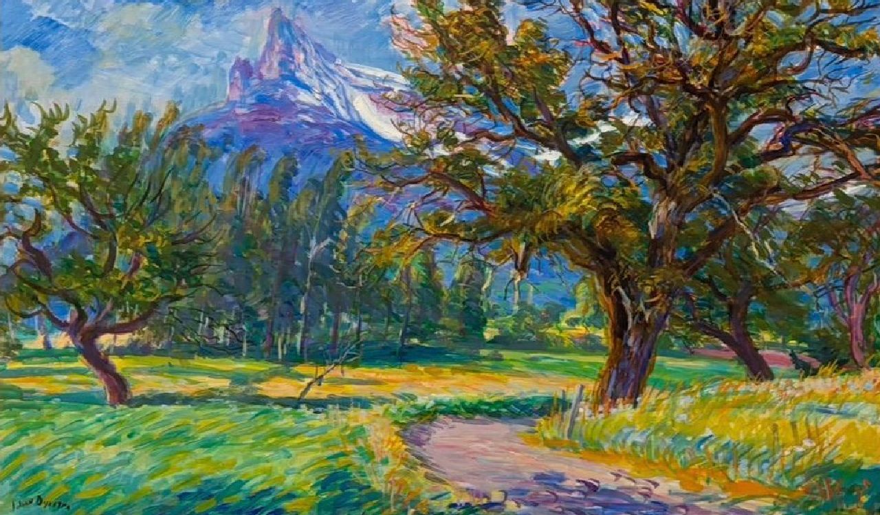 Dijkstra J.  | Johannes 'Johan' Dijkstra | Paintings offered for sale | -, oil on canvas 60.0 x 100.0 cm, signed l.l.