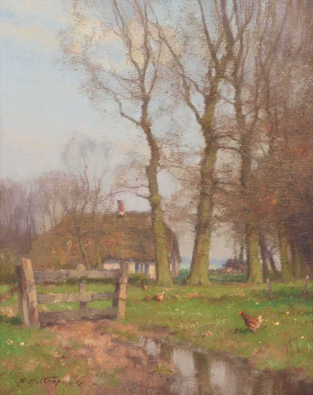 Holtrup J.  | Jan Holtrup | Paintings offered for sale | -, oil on canvas 30.0 x 23.0 cm, signed l.l.
