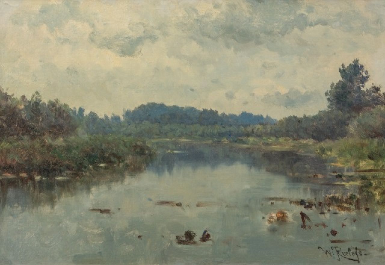Roelofs W.  | Willem Roelofs | Paintings offered for sale | -, oil on canvas 30.0 x 44.0 cm, signed l.r.