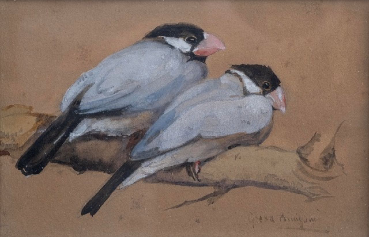 Bruigom M.C.  | Margaretha Cornelia 'Greta' Bruigom | Watercolours and drawings offered for sale | -, watercolour on paper 10.0 x 15.0 cm, signed l.r.