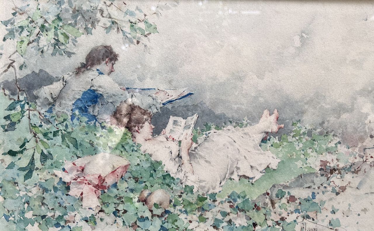 Kaemmerer F.H. | Frederik Hendrik Kaemmerer | Watercolours and drawings offered for sale | -, watercolour on paper 28.0 x 45.0 cm, signed l.r. Kaemmerer F.H. | Frederik Hendrik Kaemmerer | Watercolours and drawings offered for sale | -, watercolour on paper 28.0 x 45.0 cm, signed l.r.