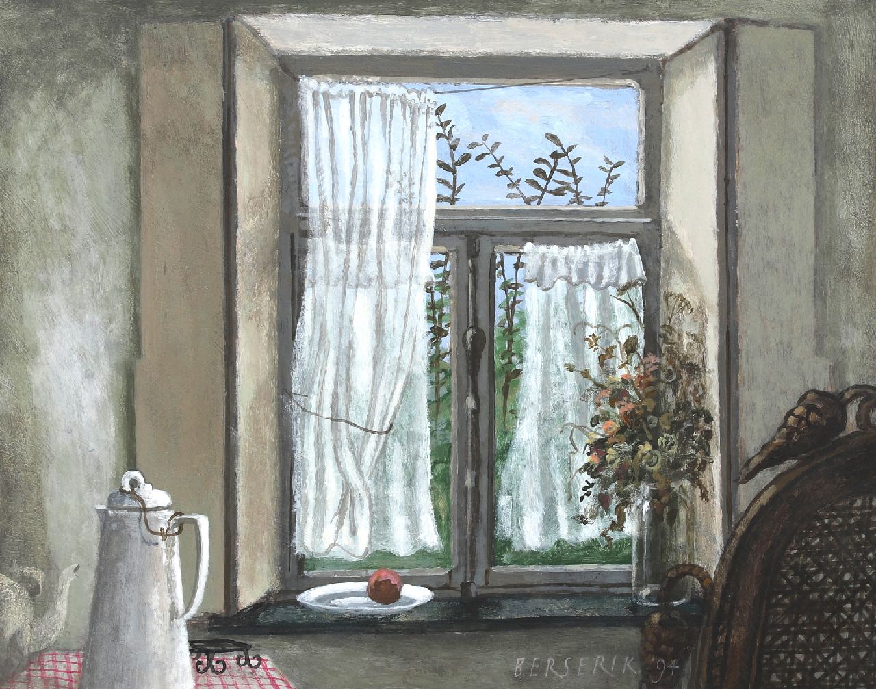 Berserik H.  | Hermanus 'Herman' Berserik | Paintings offered for sale | -, acrylic on panel 29.5 x 37.0 cm, signed l.r. and dated '94