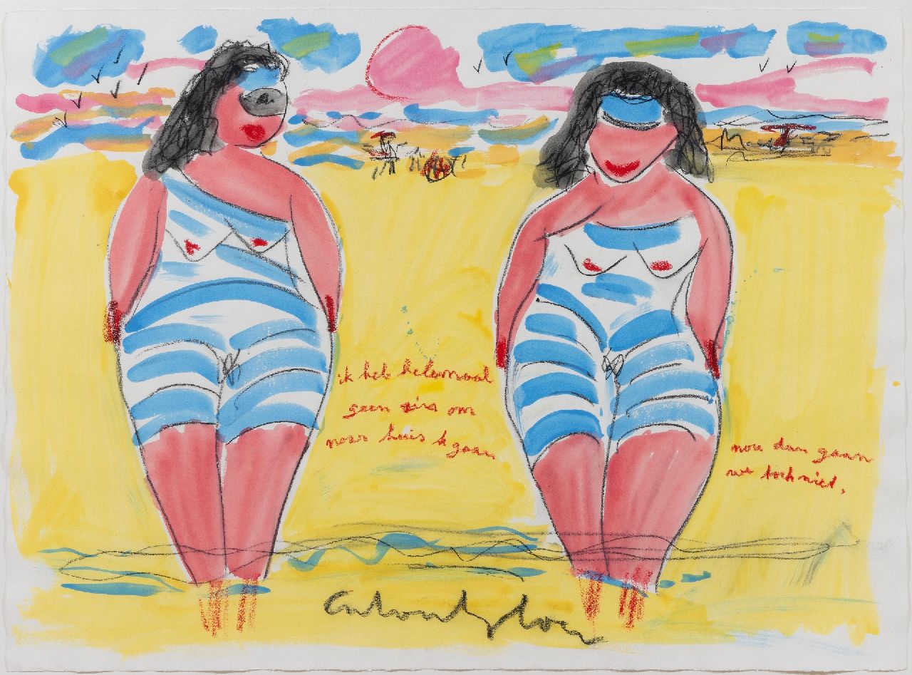 Heyboer A. | Anton Heyboer | Watercolours and drawings offered for sale | -, pastel and watercolour on paper 78.0 x 106.0 cm, signed l.c. Heyboer A. | Anton Heyboer | Watercolours and drawings offered for sale | -, pastel and watercolour on paper 78.0 x 106.0 cm, signed l.c.