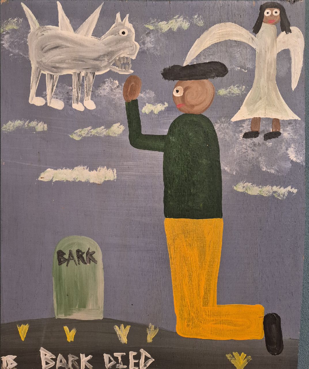 Brown T. | Timothy 'Tim' Brown | Paintings offered for sale | Bark Died, oil on panel 53.5 x 43.2 cm, signed l.l. Brown T. | Timothy 'Tim' Brown | Paintings offered for sale | Bark Died, oil on panel 53.5 x 43.2 cm, signed l.l.