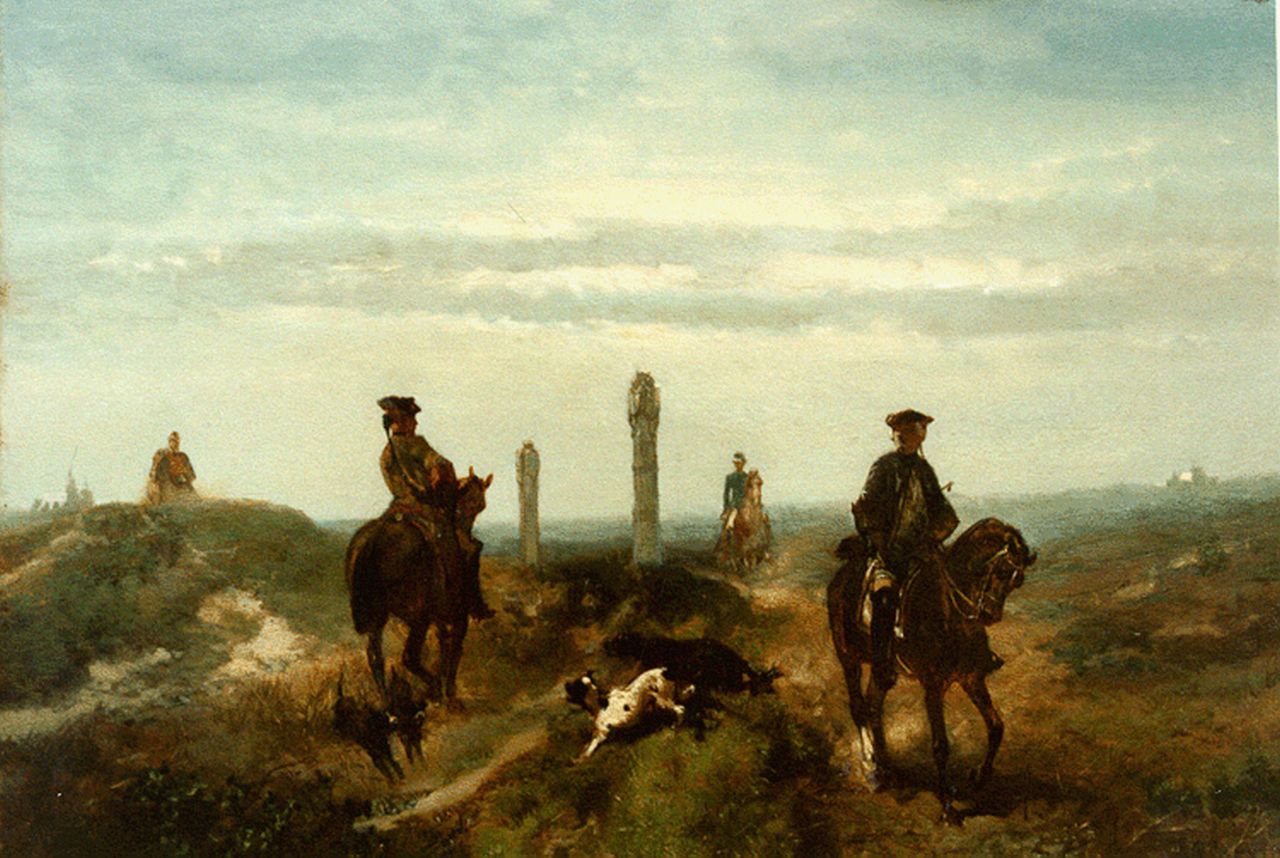 Rochussen Ch.  | Charles Rochussen, Enemies, oil on panel 31.3 x 44.7 cm, signed l.r.