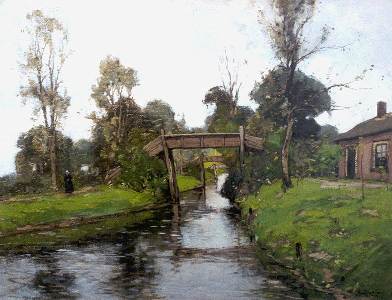 Bodifée J.P.P.  | Johannes Petrus Paulus 'Paul' Bodifée, Giethoorn, oil on canvas 50.3 x 65.3 cm, signed l.r.