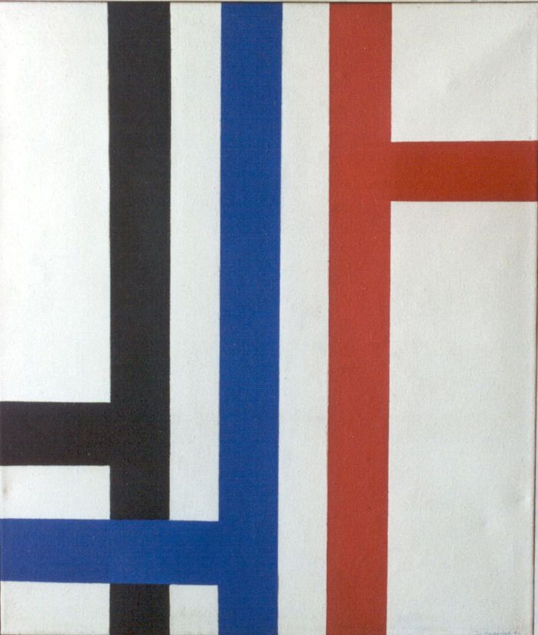 Joop Vreugdenhil | T 2, oil on canvas, 130.0 x 110.0 cm, signed l.r. and dated '67