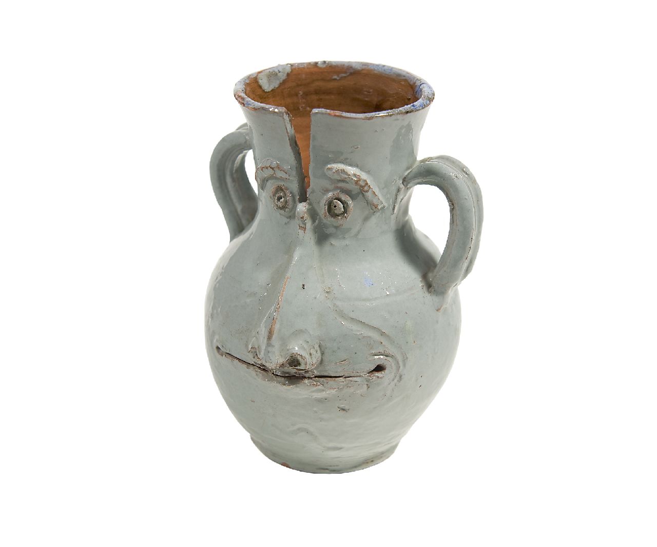 Kamerlingh Onnes H.H.  | 'Harm' Henrick Kamerlingh Onnes, Vase, glazed pottery 17.0 x 11.0 cm