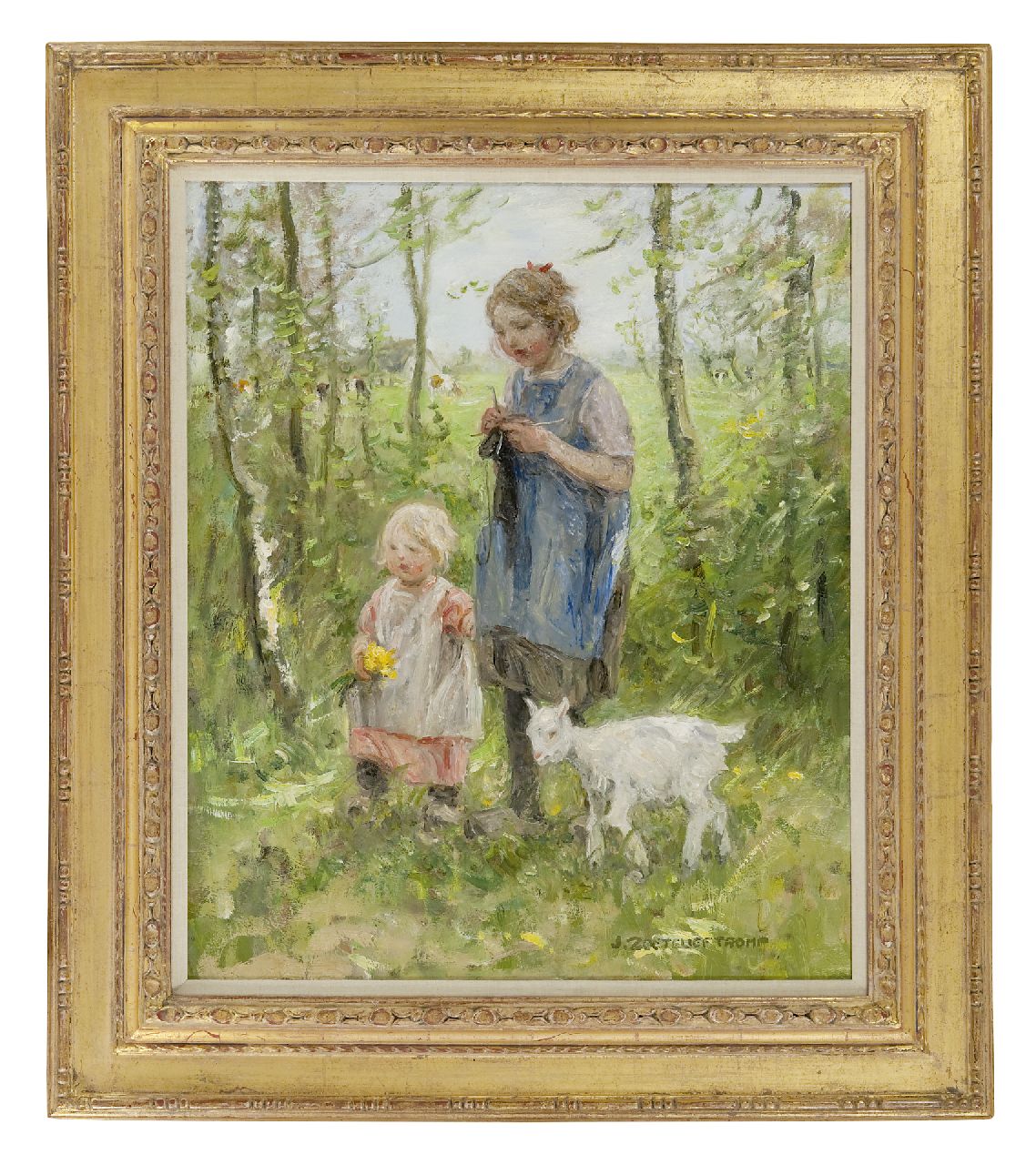 Zoetelief Tromp J.  | Johannes 'Jan' Zoetelief Tromp, Homeward bound, oil on canvas 59.7 x 50.0 cm, signed l.r.