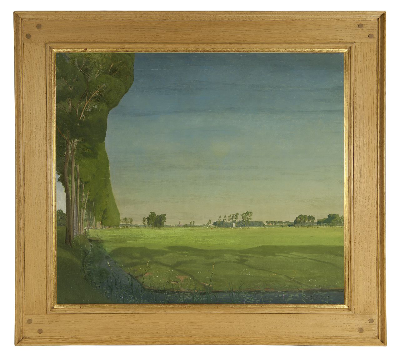 Saedeleer V. de | Valerius de Saedeleer, Fields and pastures, oil on canvas 65.7 x 75.8 cm, signed l.r. and painted ca. 1907