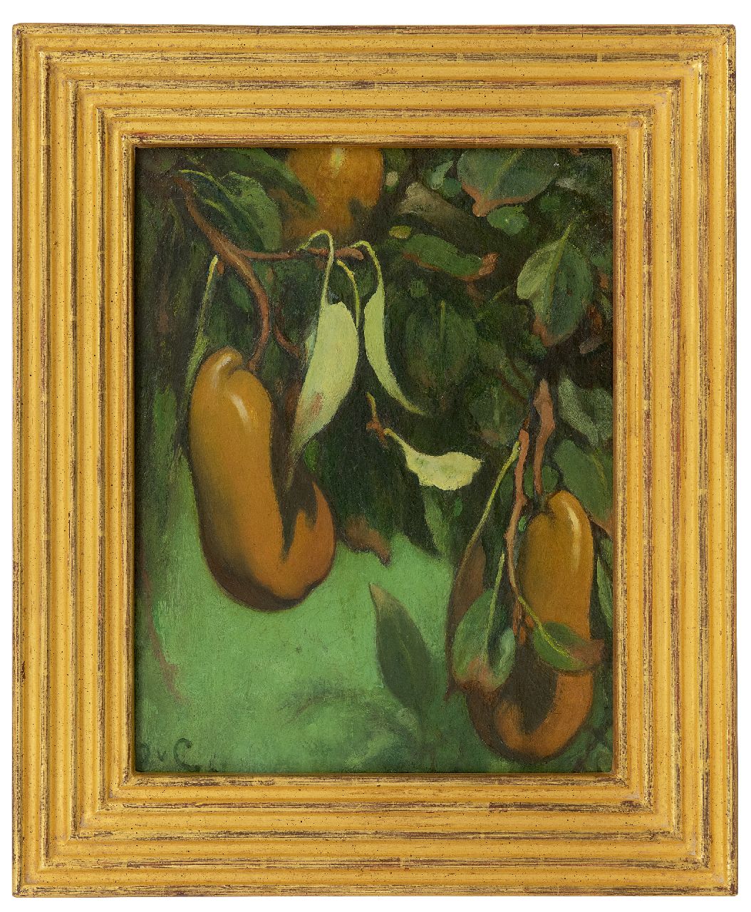 Looy J. van | Jacobus van Looy | Paintings offered for sale | Gourd pears, oil on panel 35.0 x 26.7 cm, signed l.l. with initials