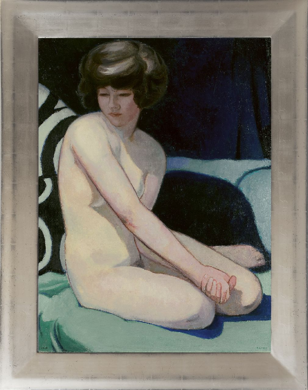 Kloos C.  | Cornelis Kloos | Paintings offered for sale | A seated nude, oil on canvas 80.2 x 60.2 cm, signed l.r. and dated 1928